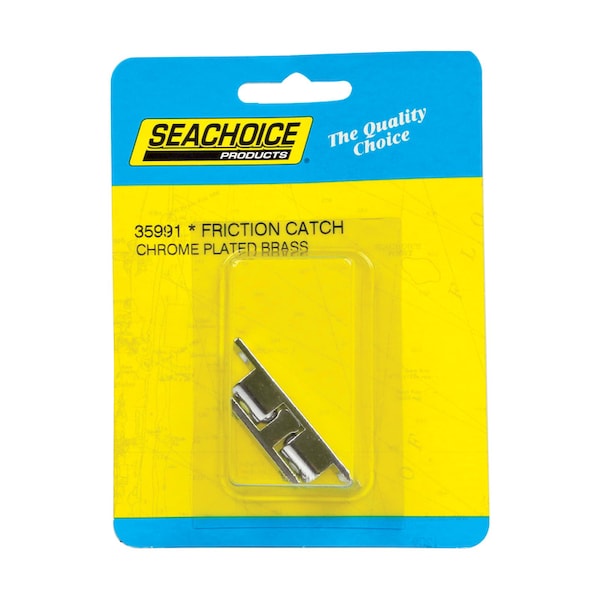 Seachoice Seachoice Chrome-Plated Brass 1-15/16 in. L X 3/8 in. W Friction Catch 1 pk 35991 - main
